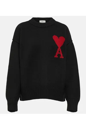 Ami Pullover Ami de Cœur in lana vergine
