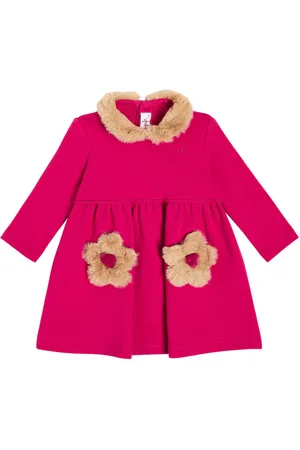 Il gufo Baby - Abito in pile di cotone
