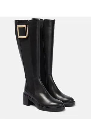 Roger Vivier Stivaletti Chelsea Viv’ Ranger in pelle