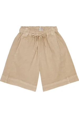 Il gufo Shorts in misto cotone