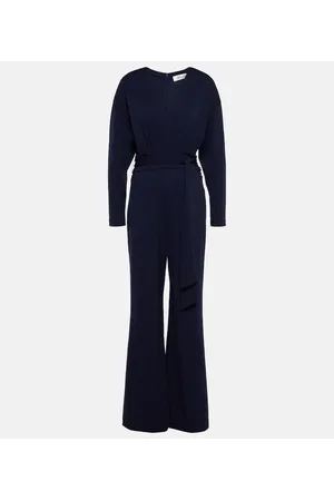 Diane von Furstenberg Jumpsuit Marilou in jersey con cintura