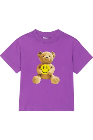 Palm Angels T-shirt in jersey di cotone con stampa