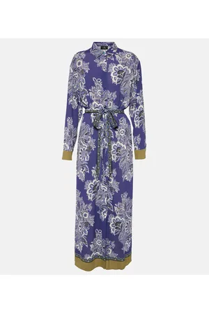 Etro Abito chemisier con stampa