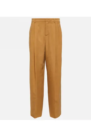 Vince Pantaloni a gamba larga in misto lana