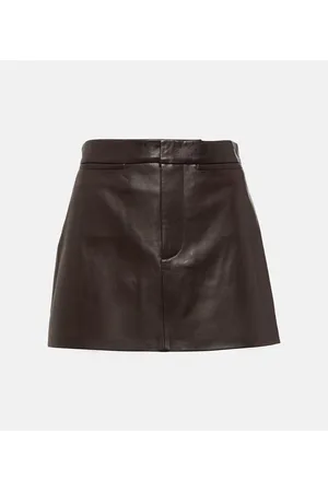 Frame Minigonna in pelle
