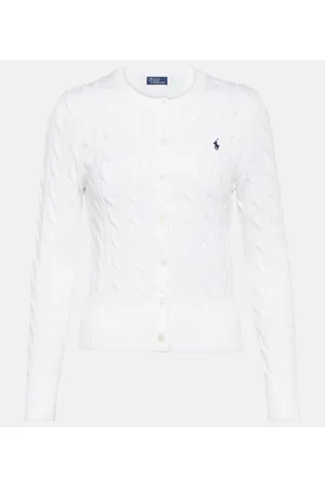 Ralph Lauren Cardigan in cotone a trecce