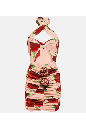 MAGDA BUTRYM Miniabito con cut-out e stampa