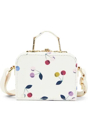 BONPOINT Borsa a spalla in canvas con stampa