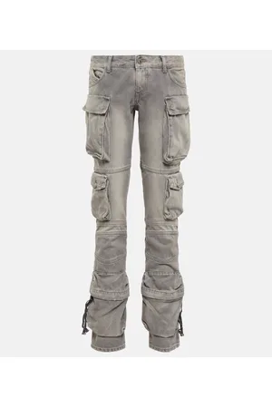 The Attico Jeans cargo Essie a vita bassa