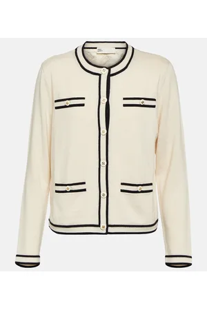 Tory Burch Cardigan Kendra in lana