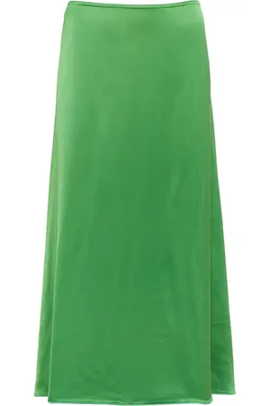 Victoria Beckham Gonna midi in raso