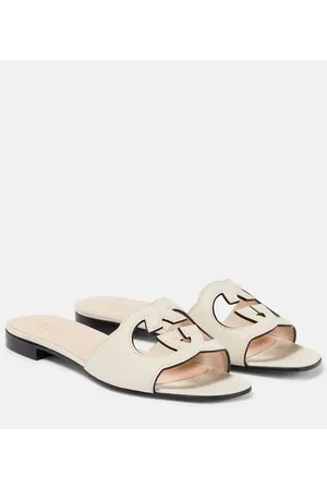 Gucci Sandali Interlocking G in pelle
