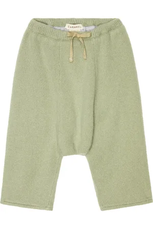 Caramel Baby - Pantaloni sportivi in misto lana