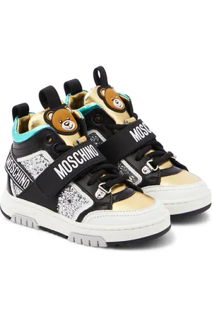 Moschino Sneakers in pelle con logo