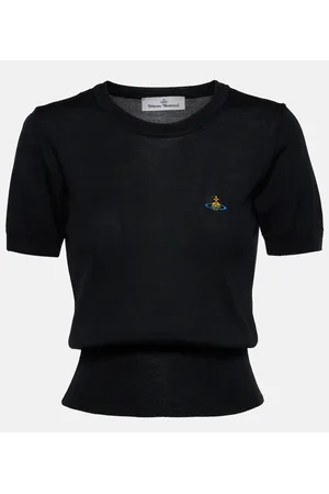 Vivienne Westwood T-shirt Bea in lana e seta