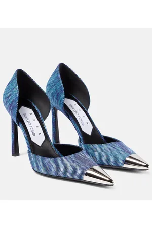 AREA X Sergio Rossi - Pumps in denim