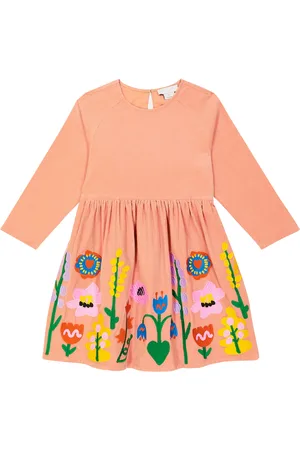 Stella McCartney Abito in cotone con ricamo