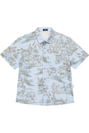 Il gufo Camicia in cotone con stampa