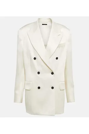 Tom Ford Blazer doppiopetto in raso