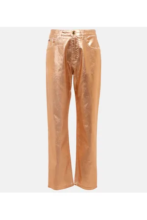 Tom Ford Jeans boyfriend metallizzati