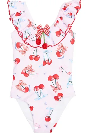 MONNALISA Baby - Costume intero con stampa e fiocco