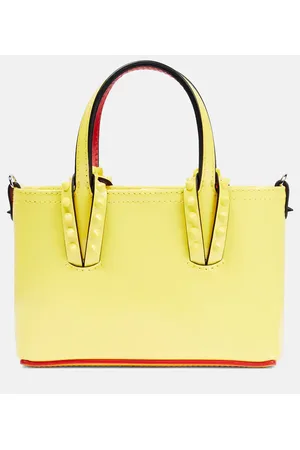 Christian Louboutin Borsa Cabata in vernice