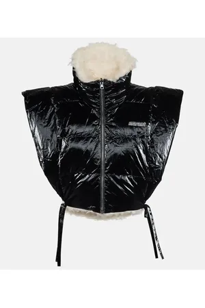 Marant Etoile Gilet imbottito Cody in raso
