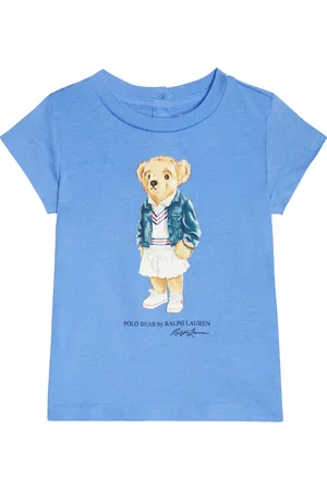 Ralph Lauren Baby - T-shirt Polo Bear in cotone