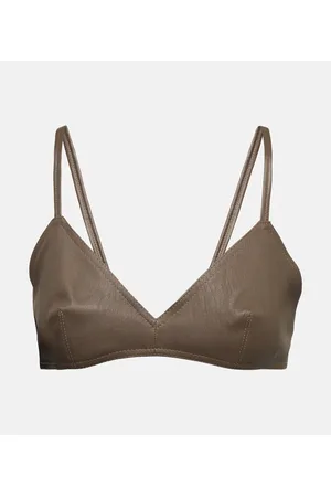 The Mannei Bralette Sierra in pelle