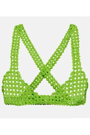 Roberta Einer Bralette Element in crochet di cotone
