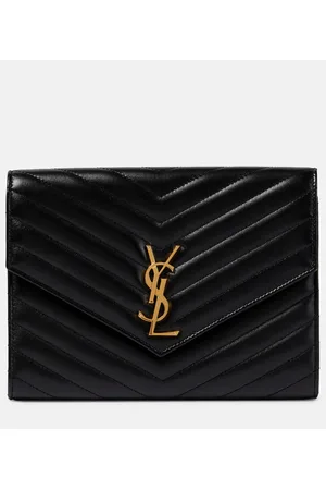 Saint Laurent Clutch Cassandre in pelle matelassé