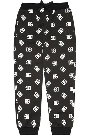 Dolce & Gabbana Pantaloni sportivi DG in cotone