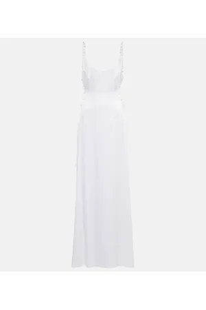 GALVAN Bridal - Abito lungo Pearled Cove con cut-out