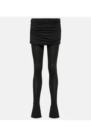 BLUMARINE Pantaloni ripiegati a vita bassa
