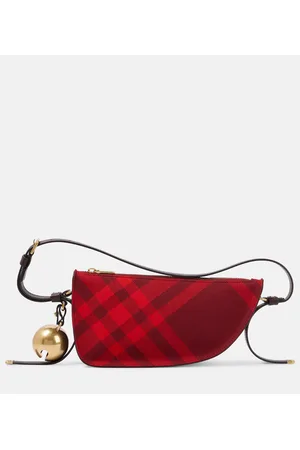 Burberry Borsa Shield Mini Check