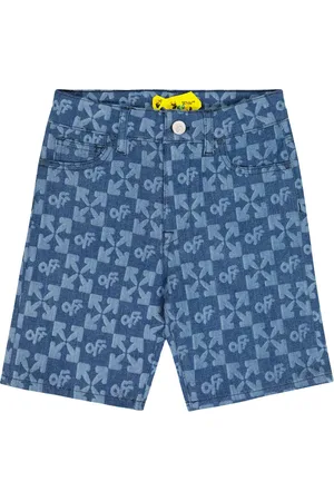 OFF-WHITE Shorts di jeans Arrows