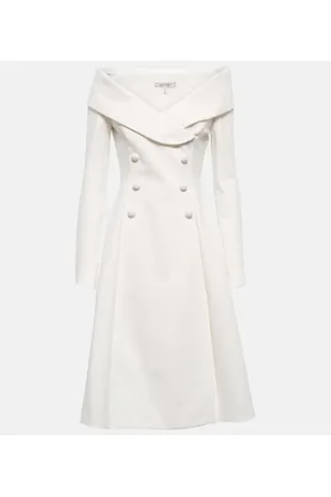 Dorothee Schumacher Abito midi Emotional Essence con scollo bardot