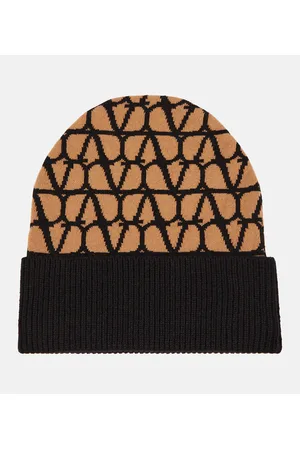VALENTINO Berretto Toile Iconographe in cashmere