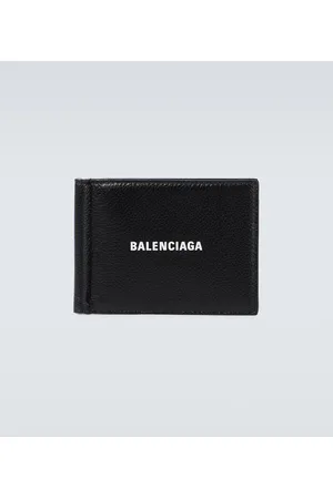 Balenciaga Portafoglio Cash in pelle fiore