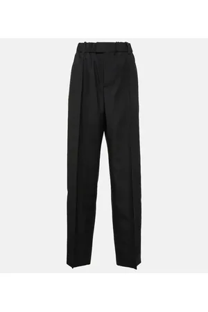 Bottega Veneta Pantaloni regular in lana