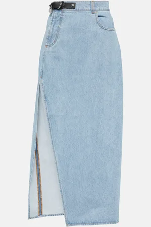 J.W.Anderson Gonna lunga asimmetrica di jeans