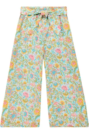 Louise Misha Pantaloni Amandine in cotone con stampa