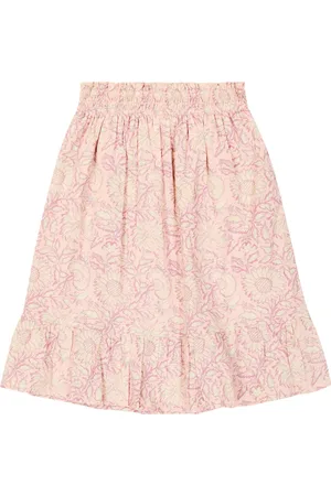 Louise Misha Gonna Annetta in cotone con stampa floreale