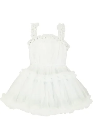 Tutu Du Monde Abito Easel in tulle con cristalli
