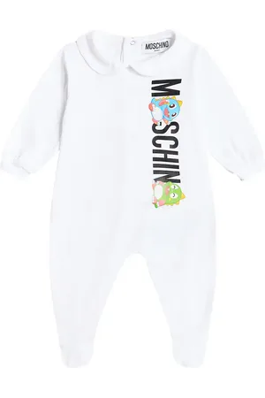 Moschino Baby - Tutina in jersey di cotone con stampa