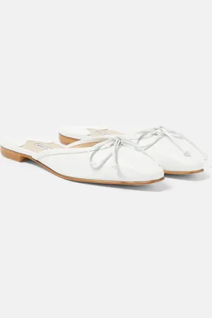 Manolo Blahnik Mules Ballerimu in pelle