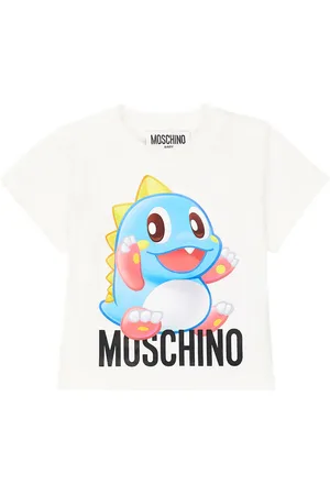 Moschino Baby - T-shirt in jersey di cotone con stampa