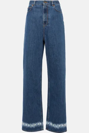 VALENTINO Jeans a gamba larga e vita alta