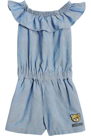 Moschino Jumpsuit corta di jeans