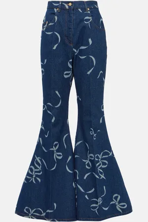 Nina Ricci Jeans flared con stampa